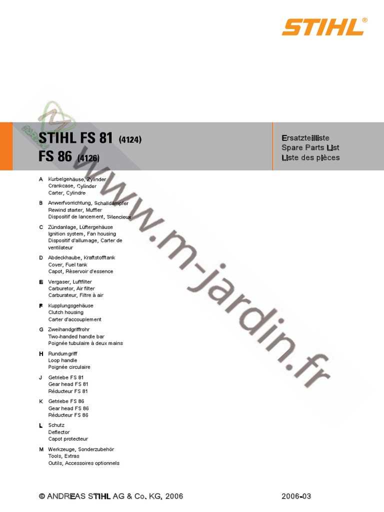 stihl fs 40 parts diagram