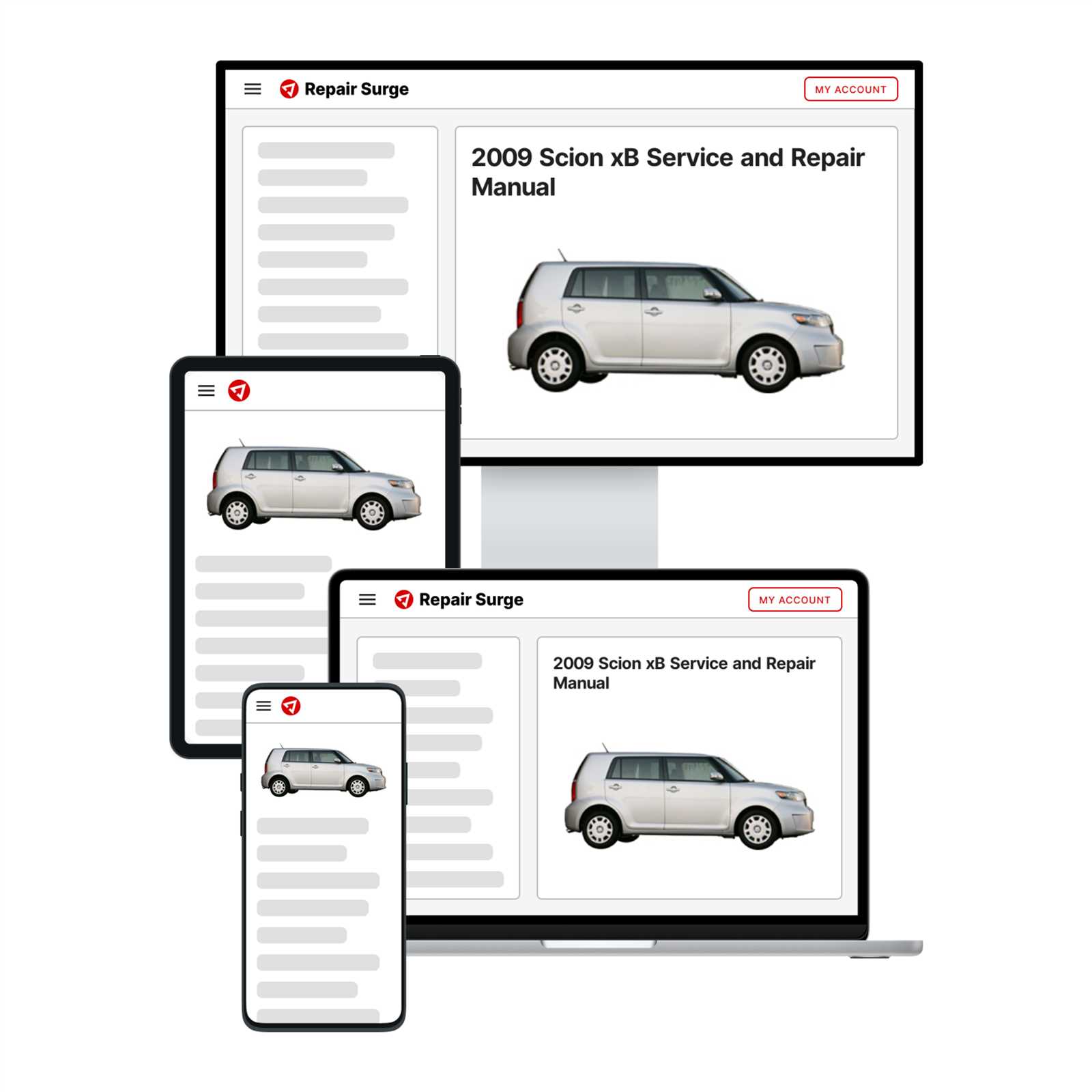 scion xb parts diagram