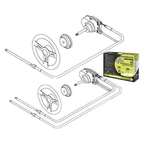 seastar steering parts diagram