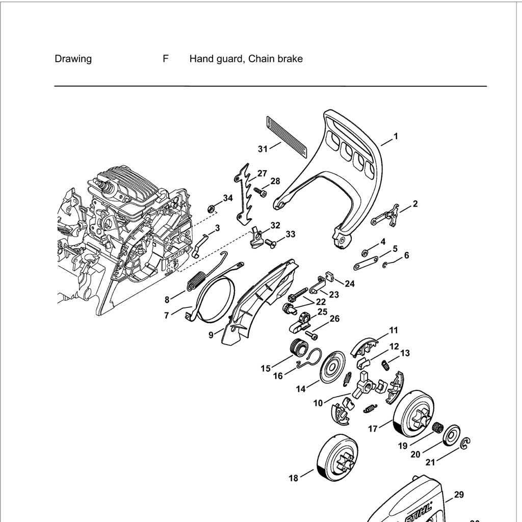 stihl ms171 parts diagram