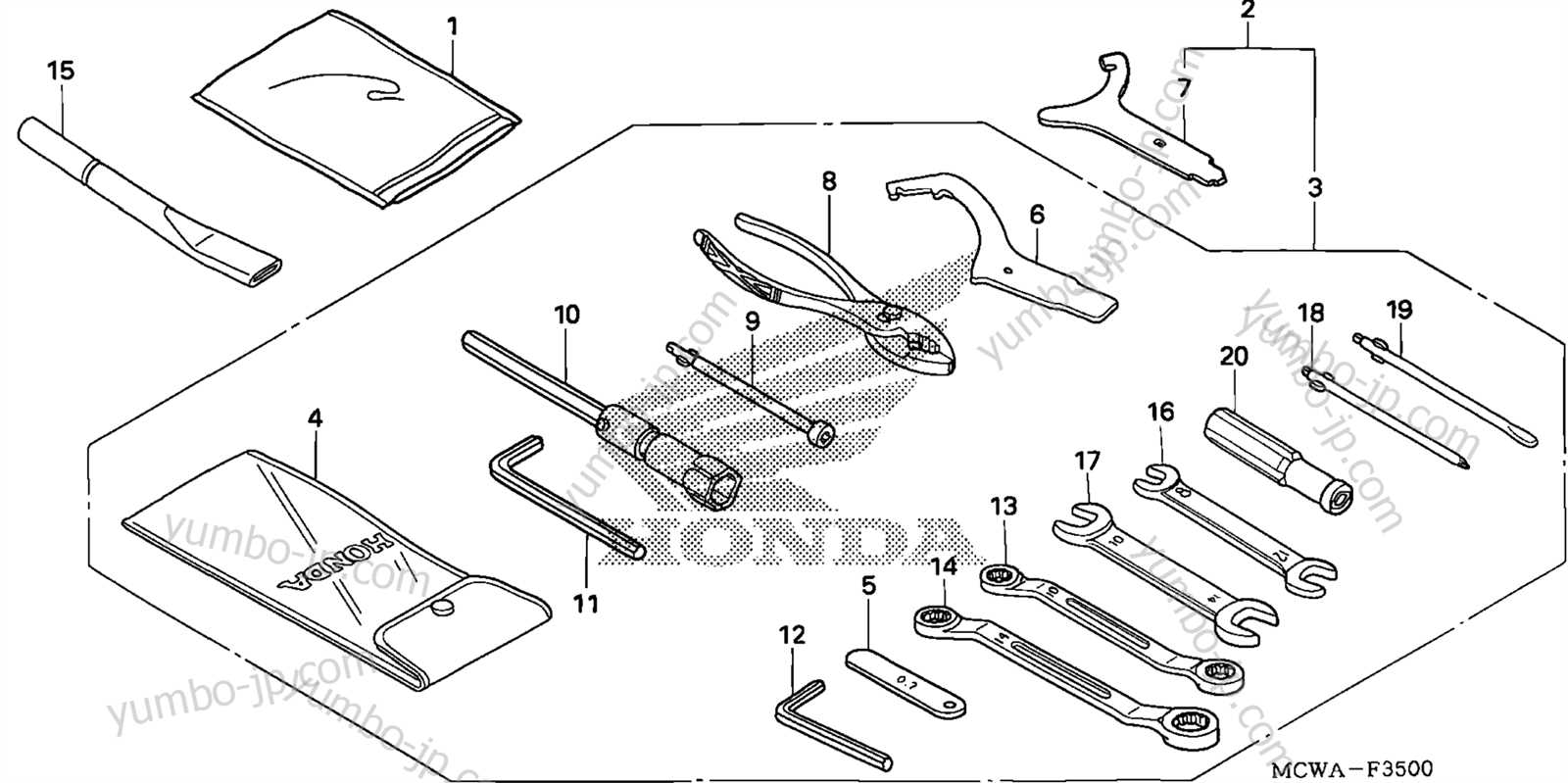 vfr800 parts diagram