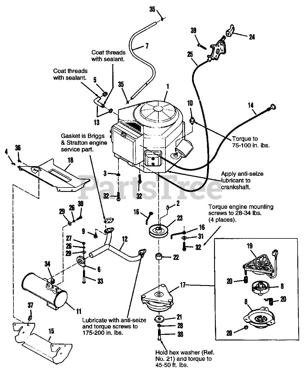 vanguard 16 hp parts diagram