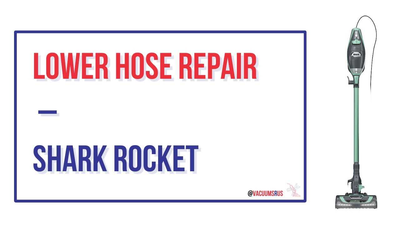 replacement shark rocket vacuum parts diagram