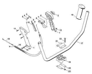 stihl fs38 trimmer parts diagram