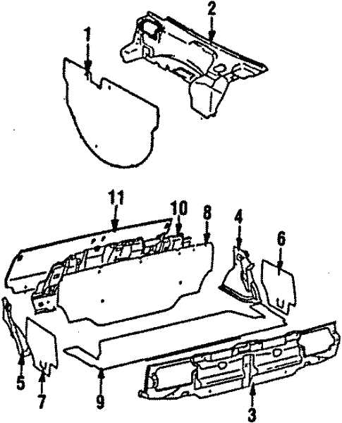 toyota mr2 parts diagram