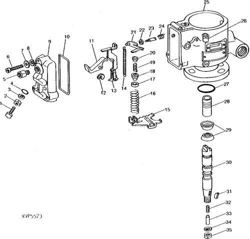 roosa master injection pump parts diagram