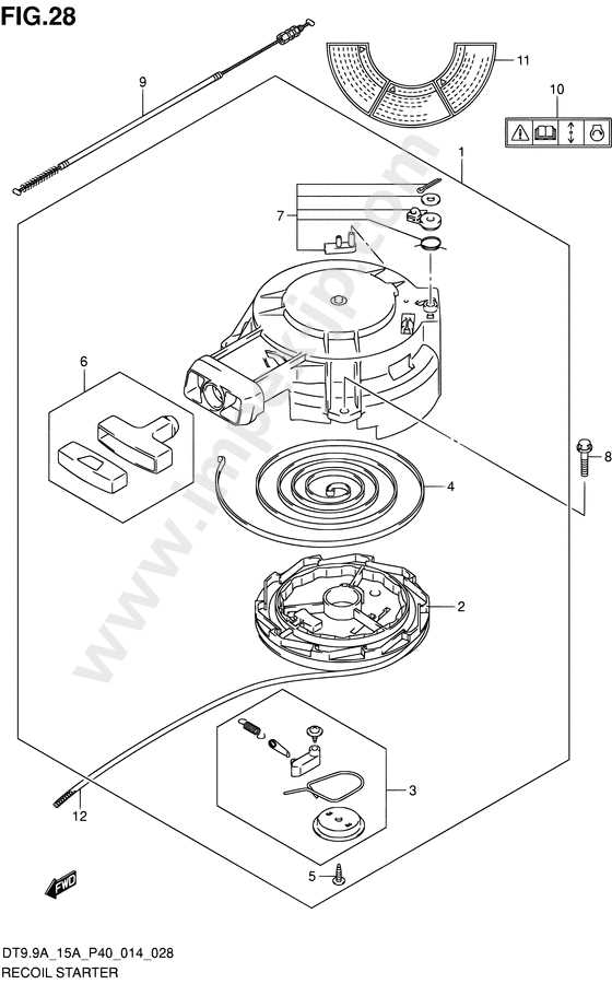 suzuki dt15 parts diagram