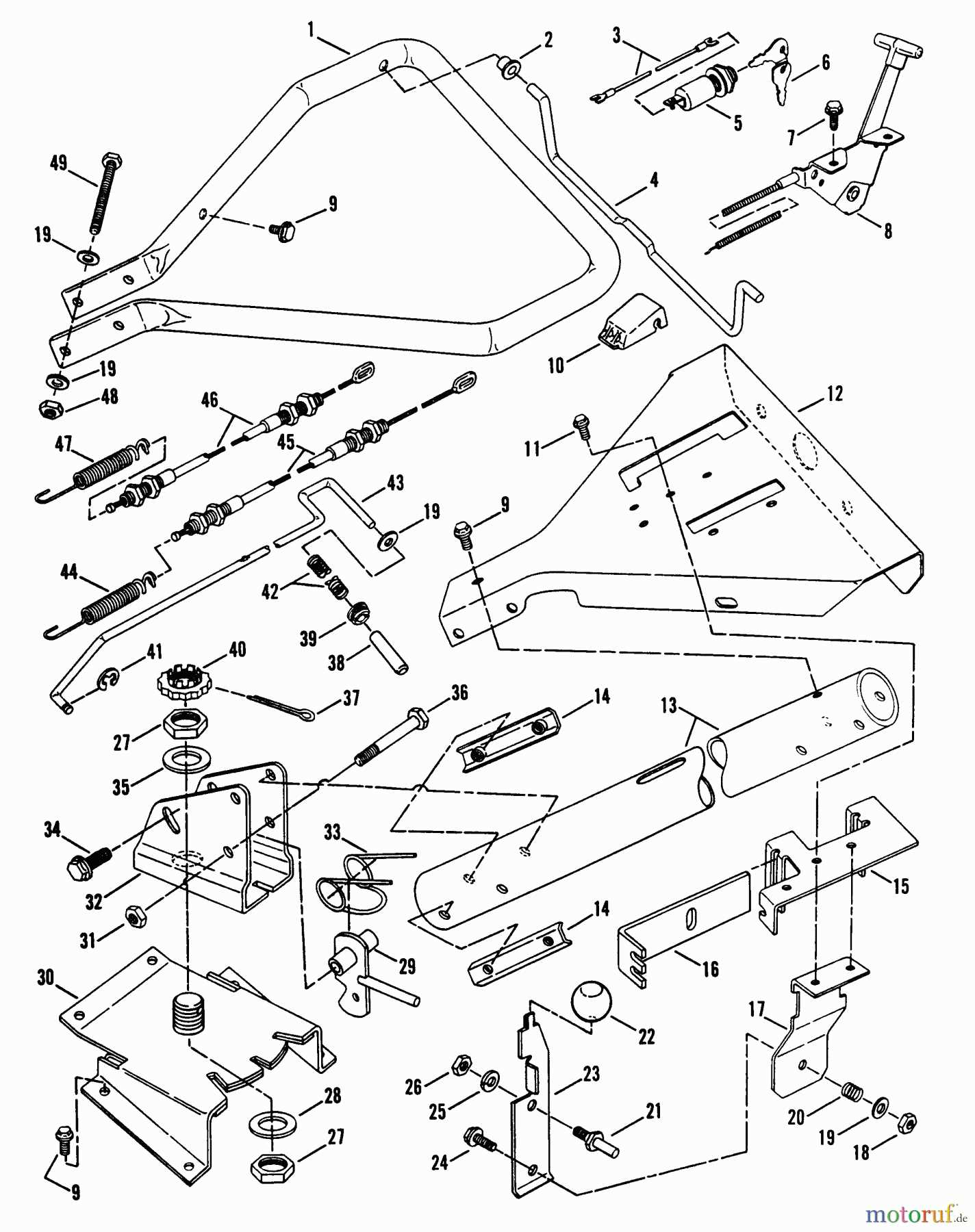 snapper tiller parts diagram