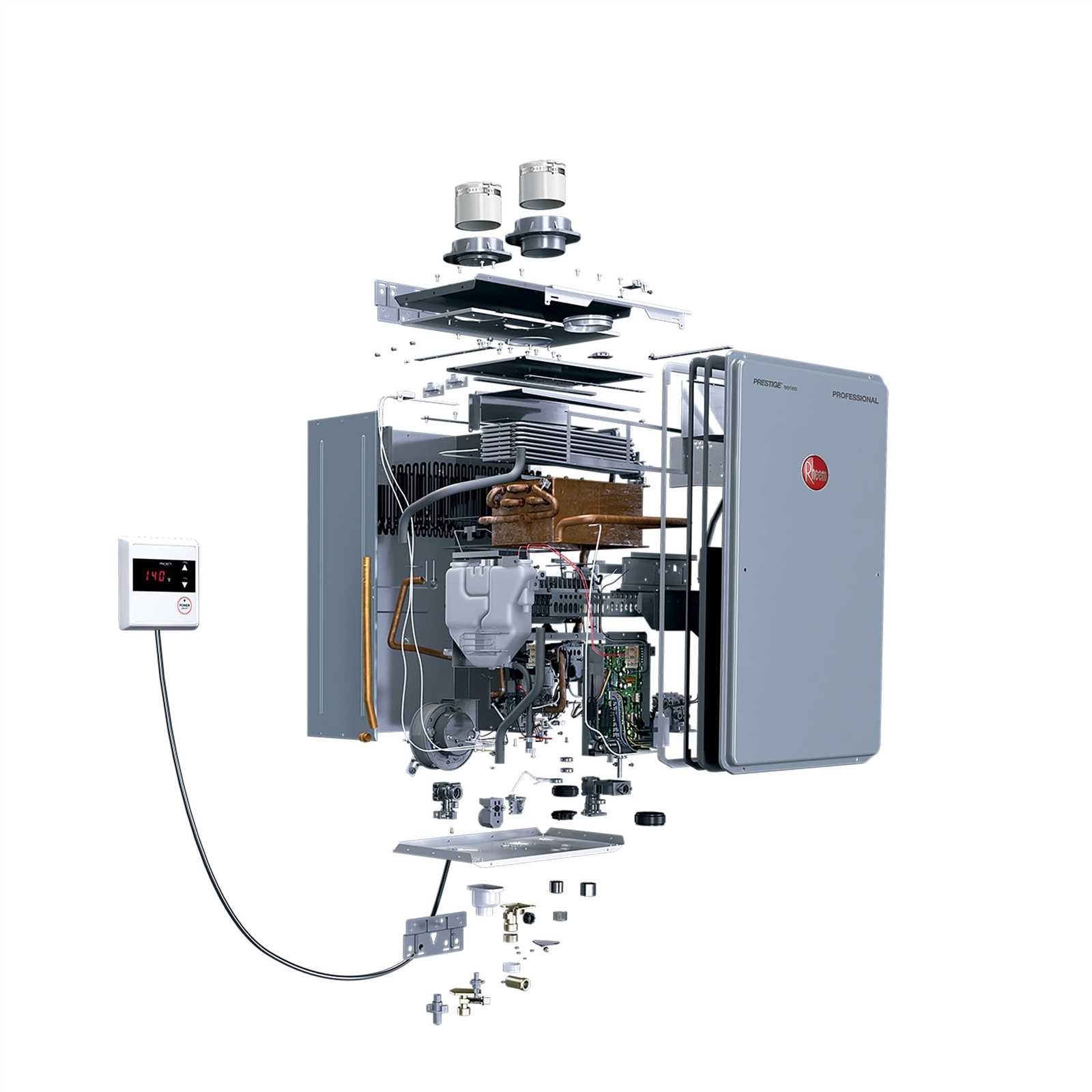 rheem water heater parts diagram