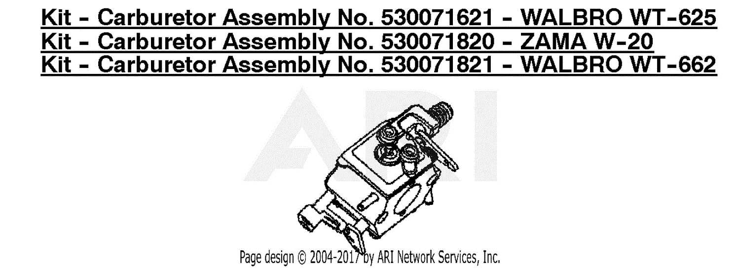 poulan pro 260 parts diagram