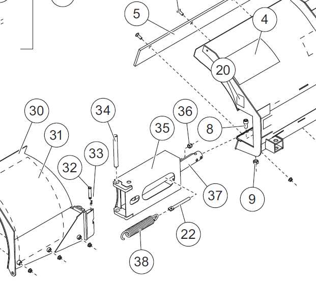 western wideout parts diagram