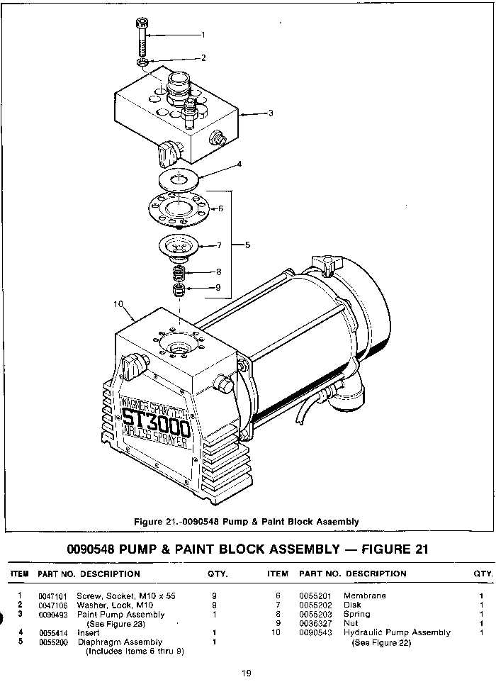 wagner spray gun parts diagram