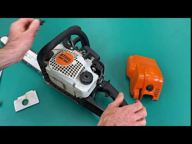 stihl ms170 chainsaw parts diagram