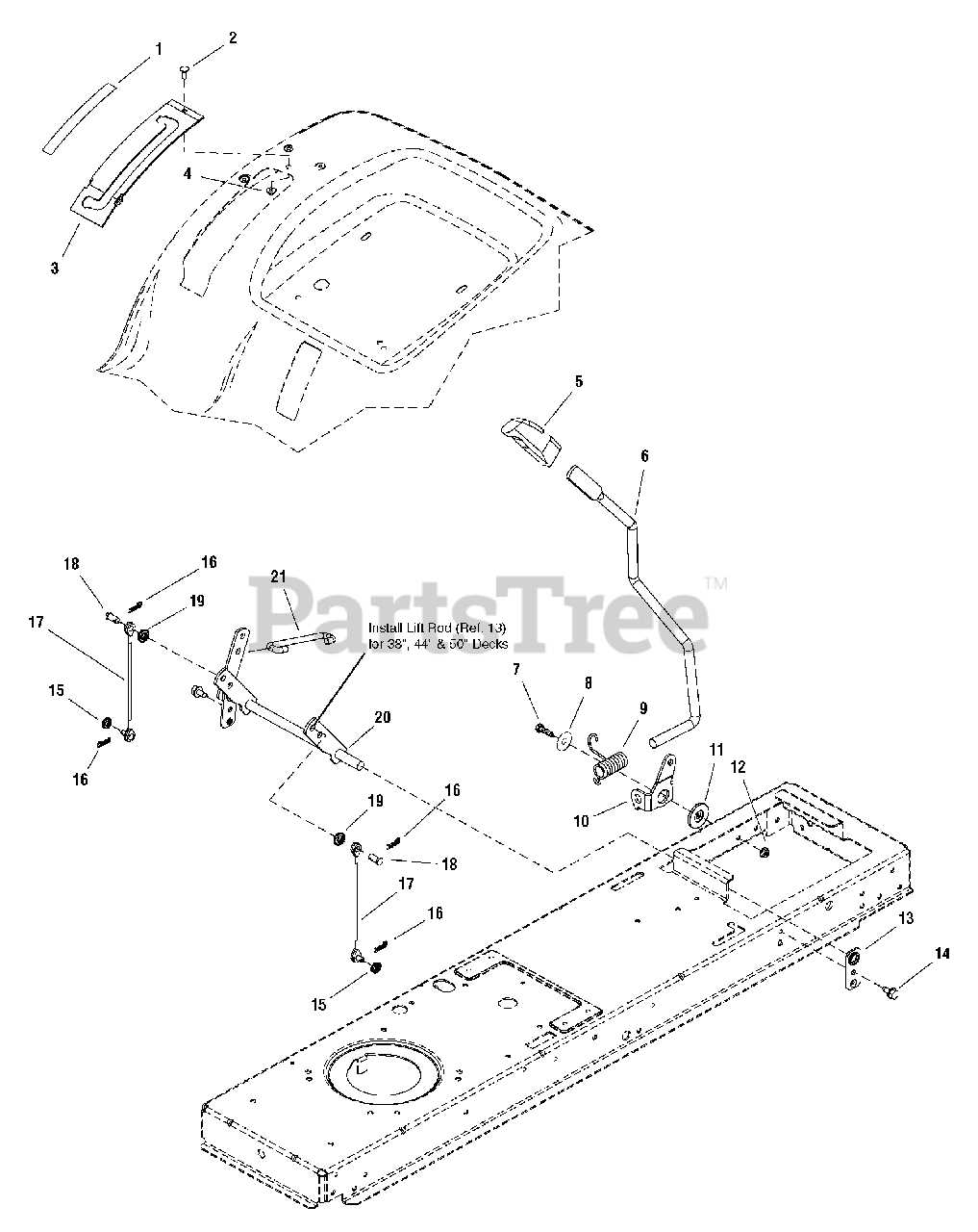 simplicity lawn mower parts diagram