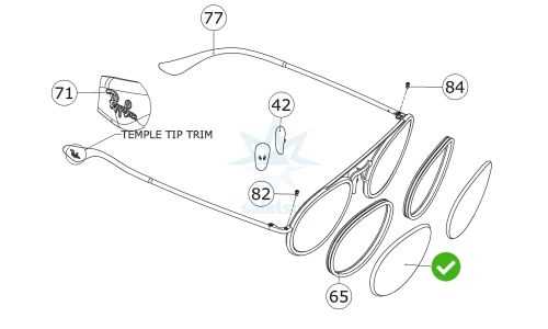 ray ban parts diagram