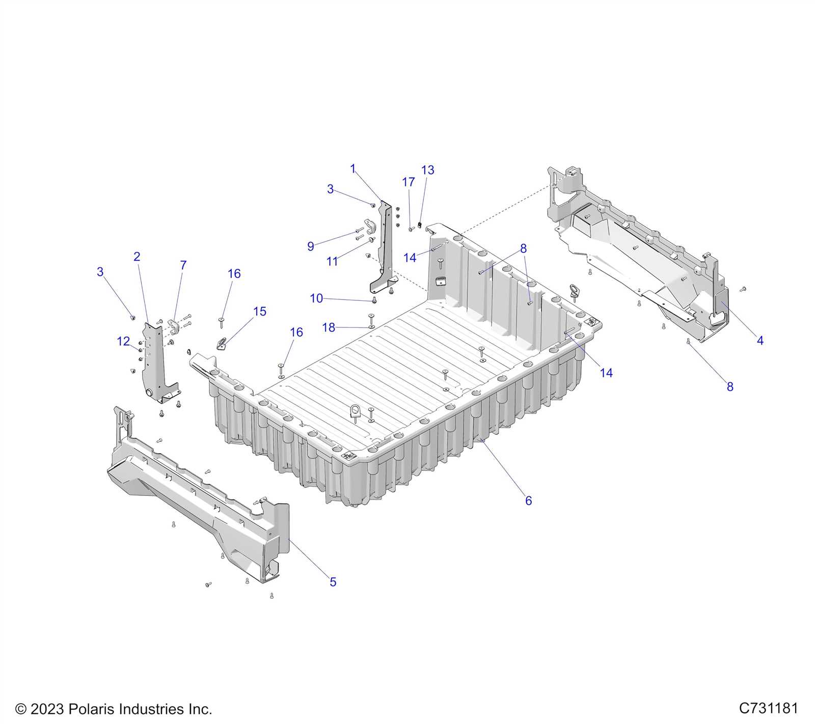 polaris ranger 1000 parts diagram