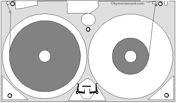 vhs tape parts diagram