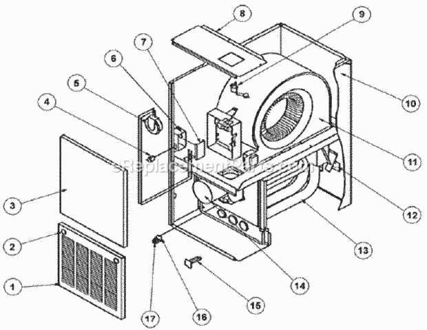 ruud furnace parts diagram