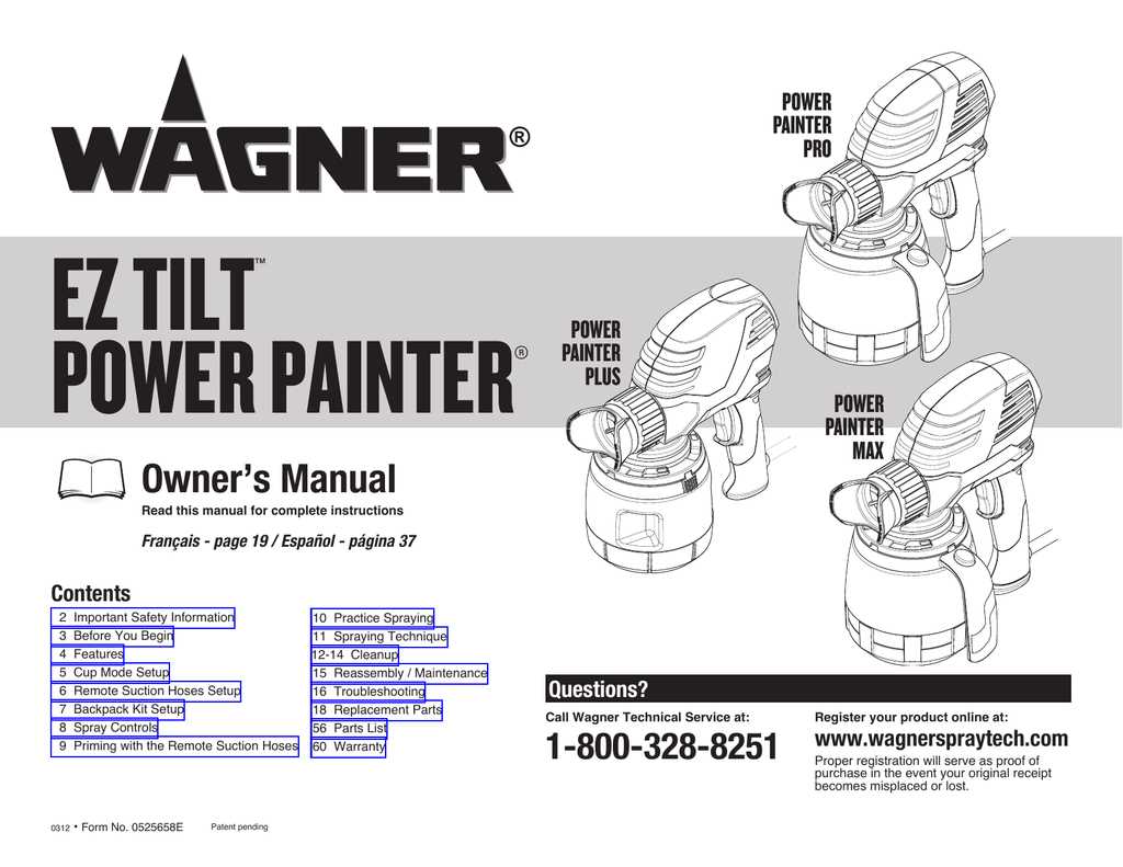 wagner power painter plus parts diagram