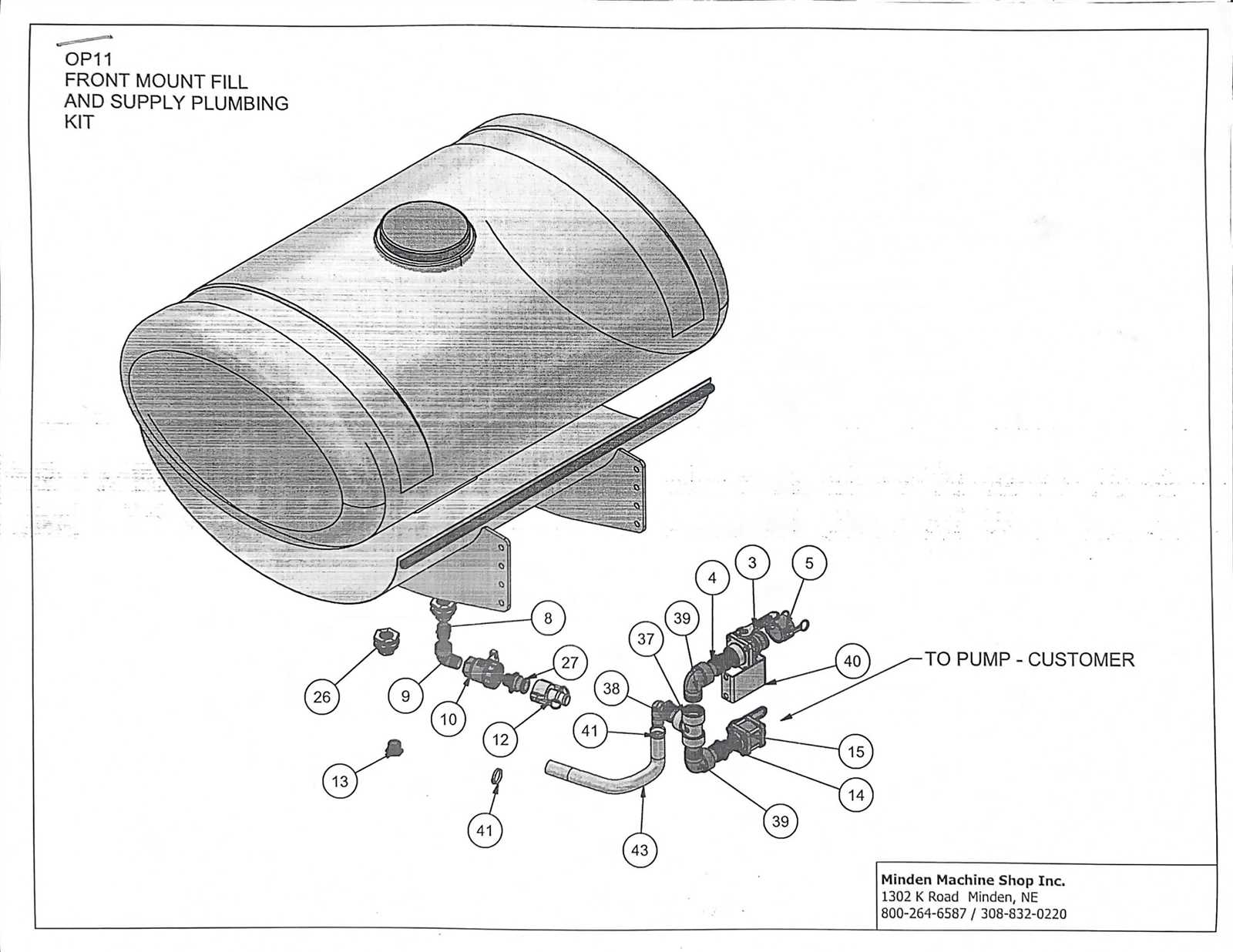 plumbing parts diagram