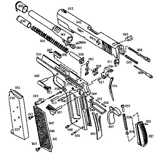 walther pp parts diagram