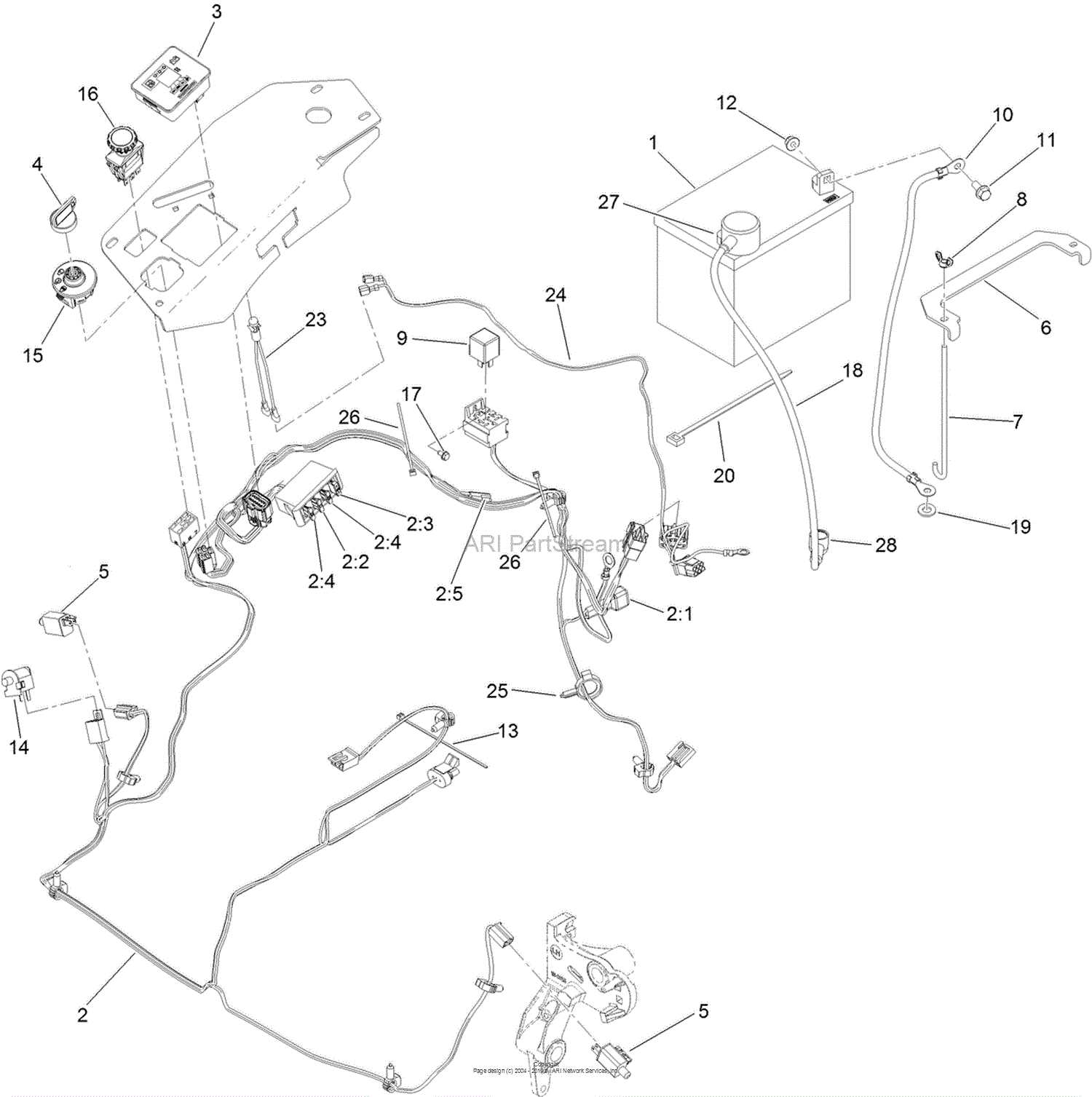 toro z master 5000 parts diagram