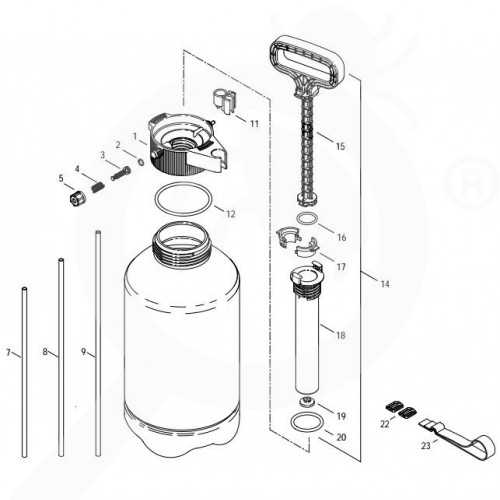 solo sprayer parts diagram