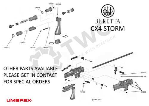 umarex synergis parts diagram