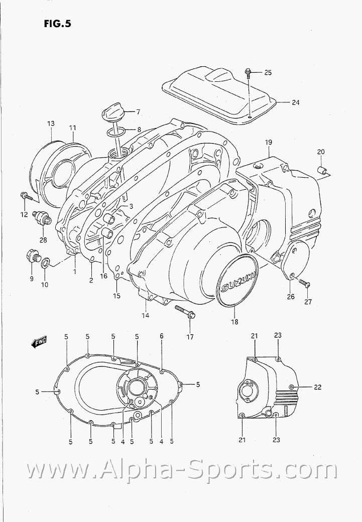 suzuki ozark 250 parts diagram