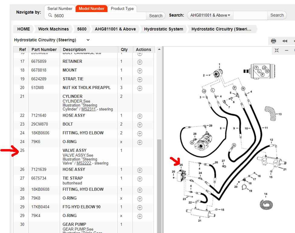 toolcat 5600 parts diagram