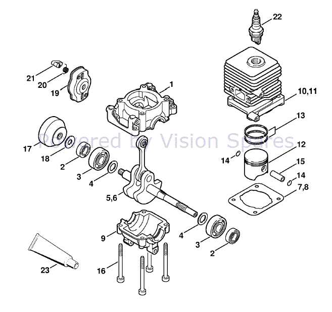 stihl fs45 parts diagram