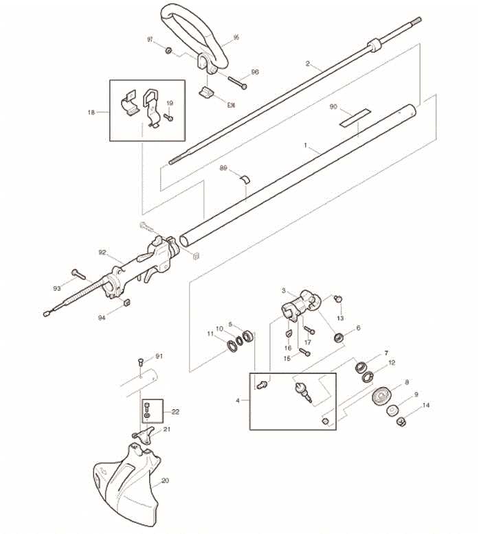 weed trimmer parts diagrams