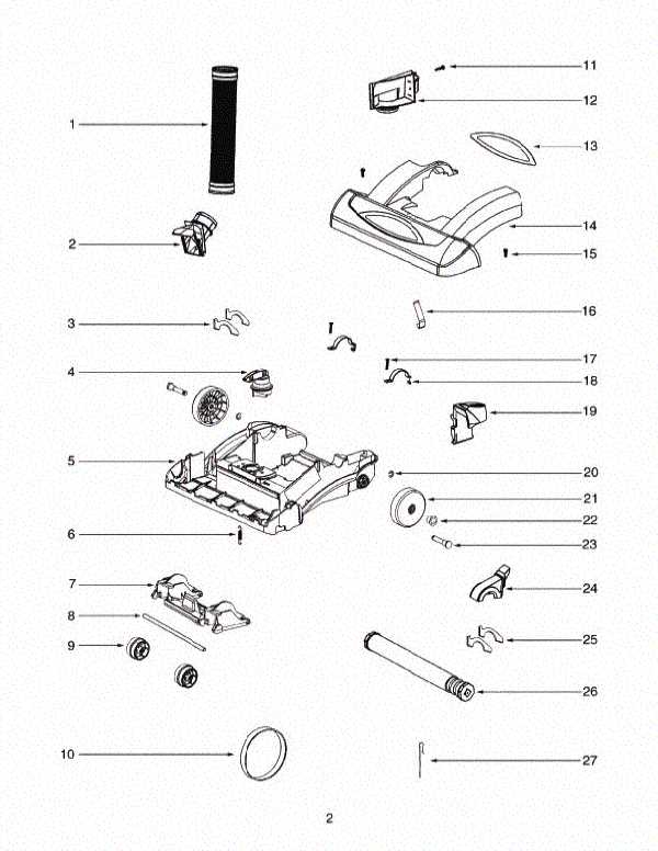 shark navigator parts diagram