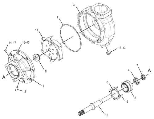 waterway pump parts diagram