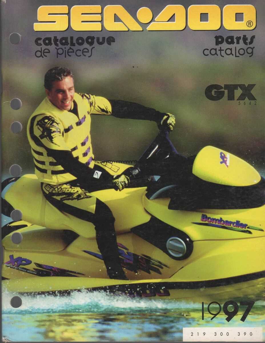 seadoo gtx parts diagram