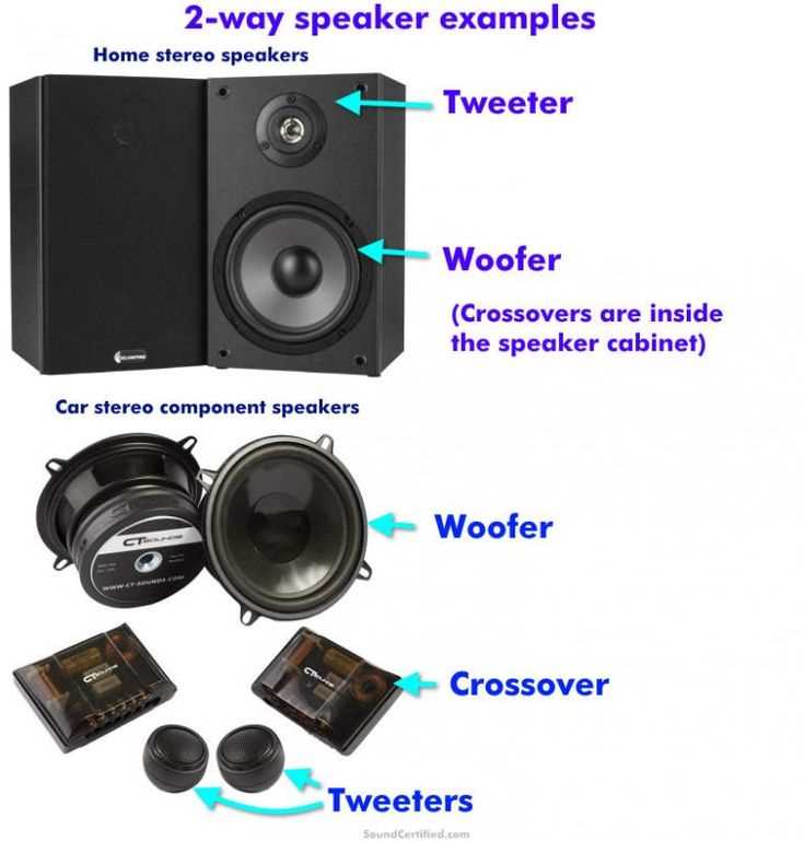 speaker parts diagram