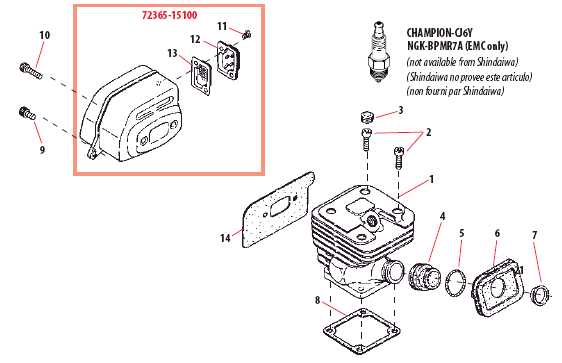 shindaiwa 488 chainsaw parts diagram