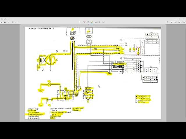 yamaha yt624ej parts diagram