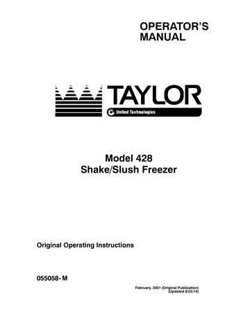 taylor 428 12 parts diagram