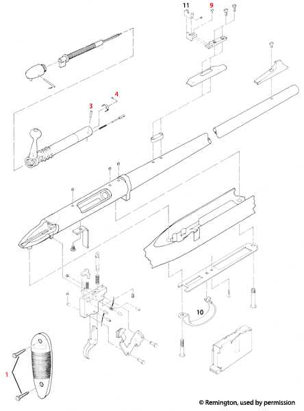 remington 770 parts diagram