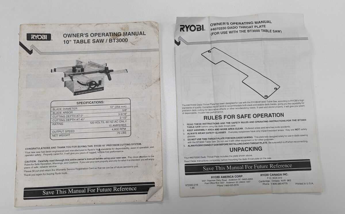 ryobi bt3000 parts diagram