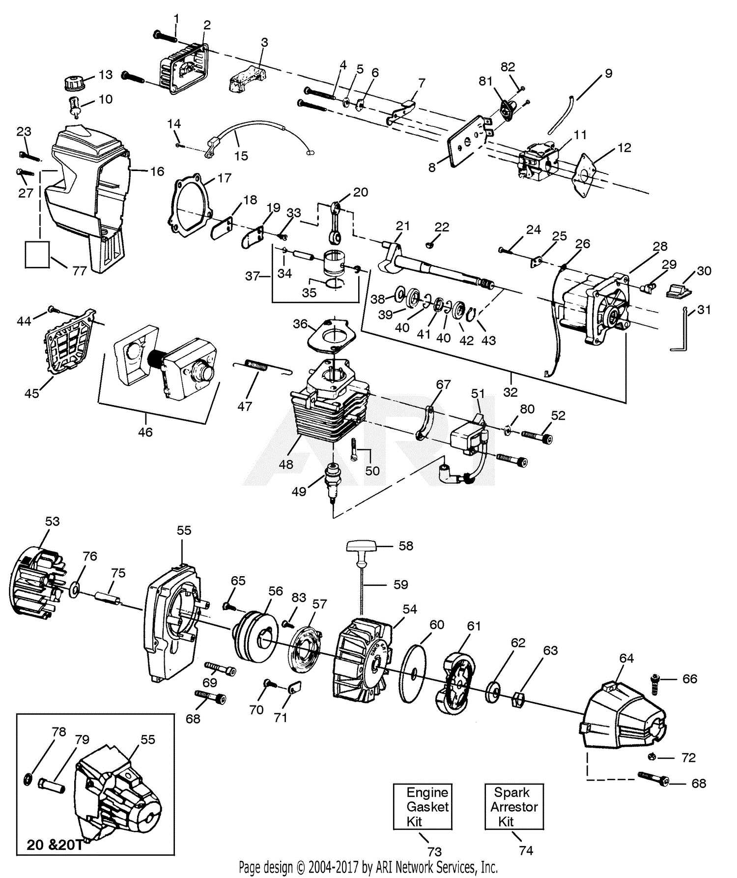 weed eater mower parts diagram