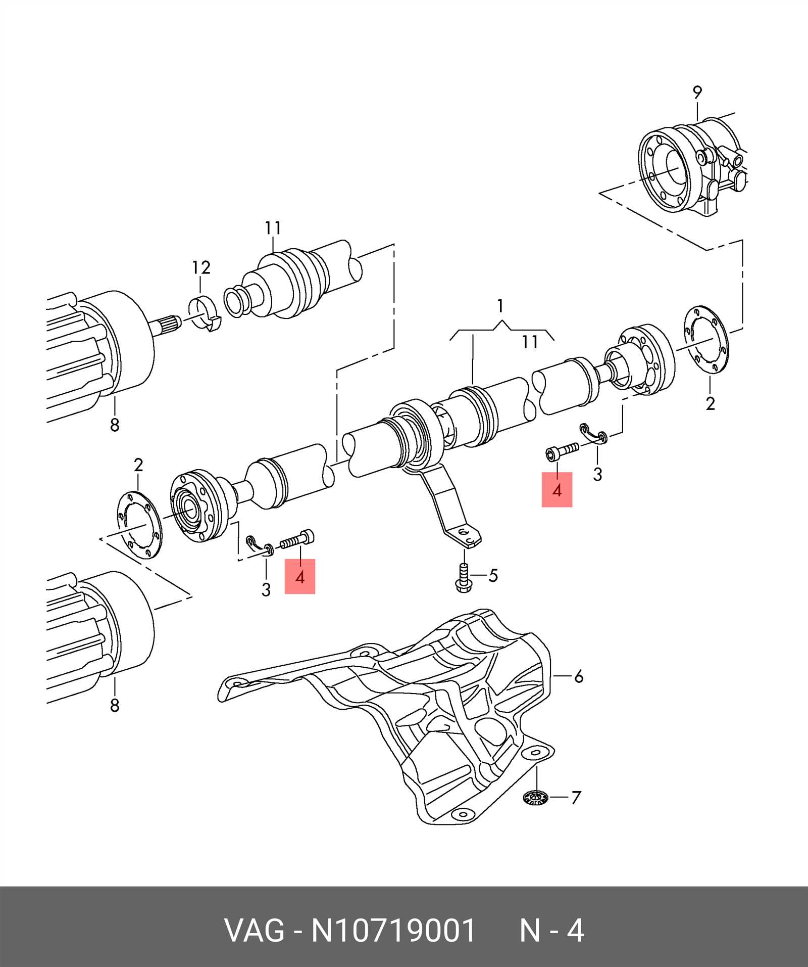 vag parts diagram