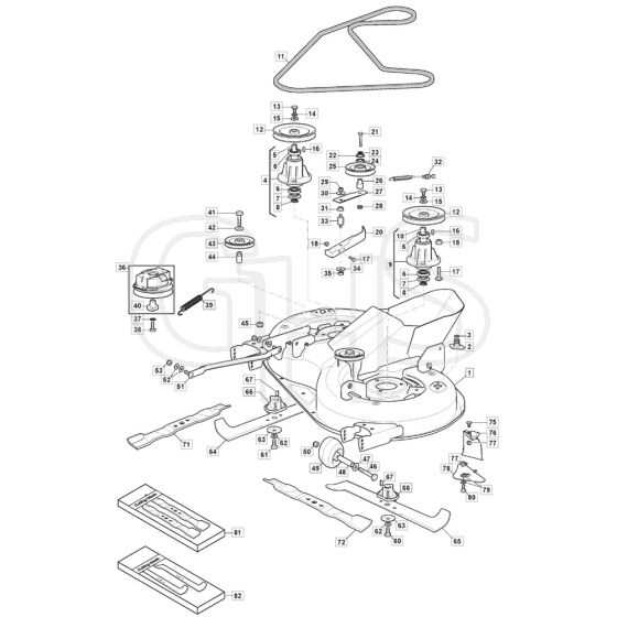 riding lawn mower parts diagram