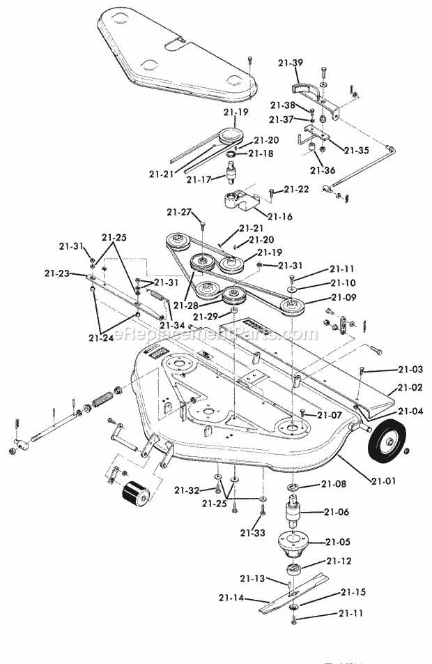 toro wheel horse 520h parts diagram