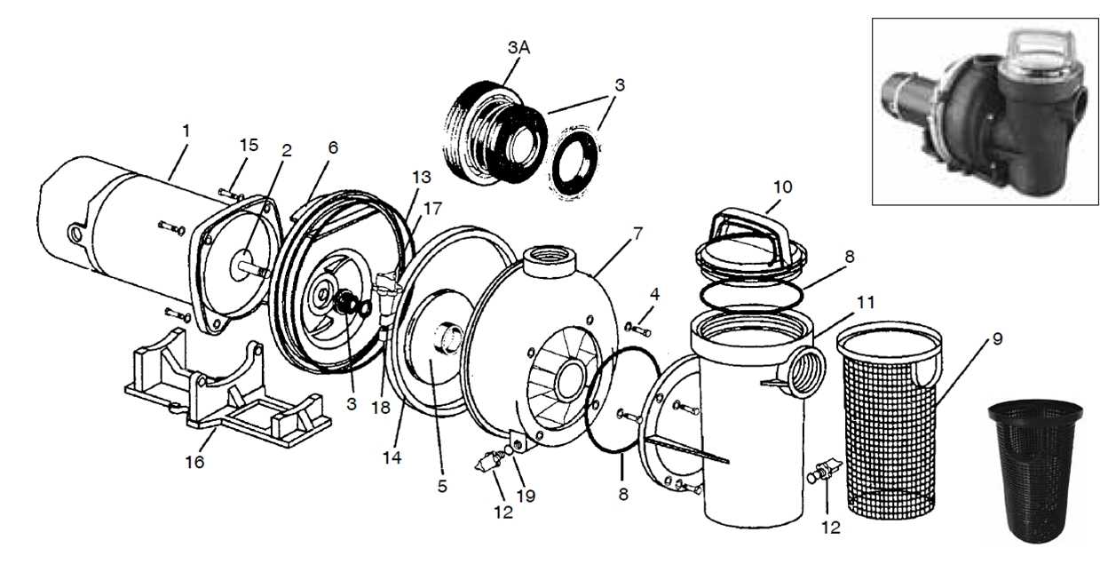 water well pump parts diagram