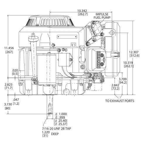 vanguard 16 hp v twin parts diagram