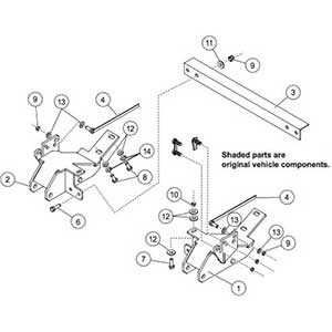 western ultramount snow plow parts diagram