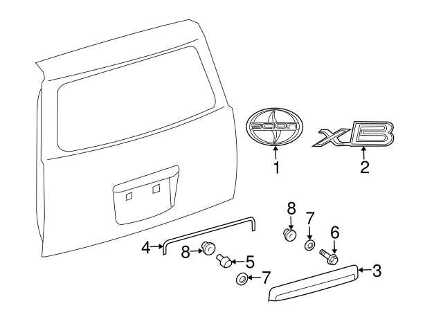 scion parts diagram