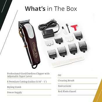 wahl magic clip cordless parts diagram